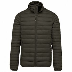 Kariban Mens Lightweight Padded Jacket / Dark Khaki